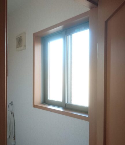 窓の取り付けリフォーム事例2